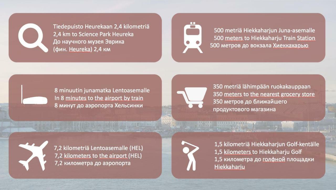 Spot Apartments Hiekkaharju วานตา ภายนอก รูปภาพ